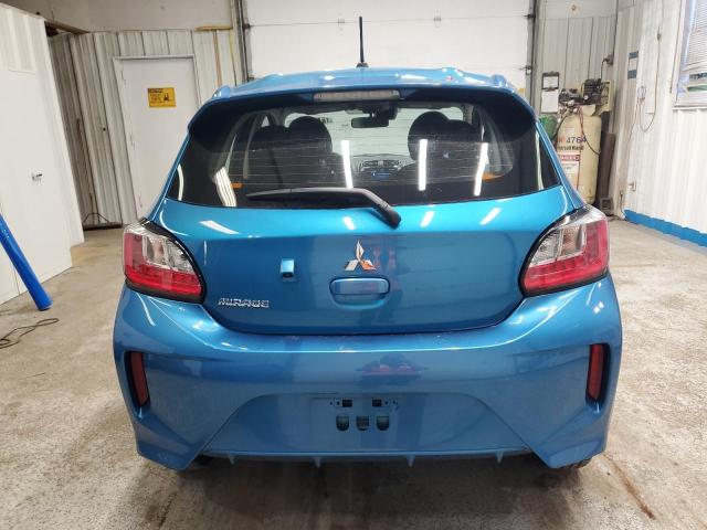 ML32AUHJ3RH017242 - 2024 MITSUBISHI MIRAGE ES BLUE photo 6