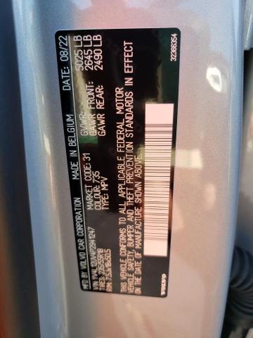 YV4L12UV4P2941247 - 2023 VOLVO XC40 CORE SILVER photo 12