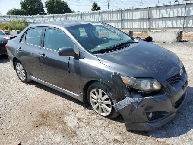 2T1BU4EE4AC527278 - 2010 TOYOTA COROLLA BASE GRAY photo 4