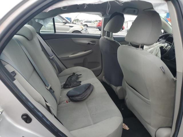 2T1BU4EE1BC691640 - 2011 TOYOTA COROLLA BASE Argent photo 10