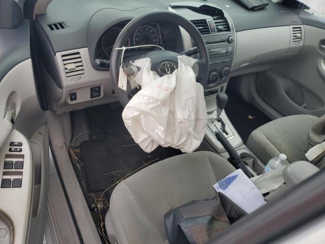 2T1BU4EE1BC691640 - 2011 TOYOTA COROLLA BASE Argent photo 8