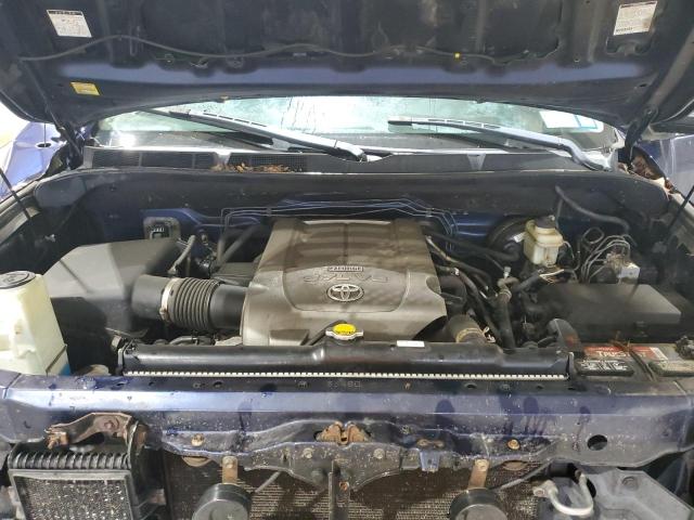 5TFBV54177X019706 - 2007 TOYOTA TUNDRA DOUBLE CAB SR5 BLUE photo 11