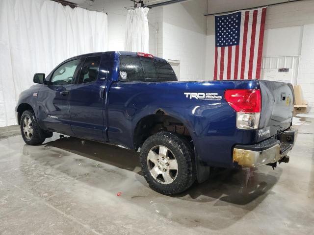 5TFBV54177X019706 - 2007 TOYOTA TUNDRA DOUBLE CAB SR5 BLUE photo 2