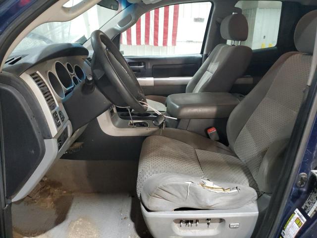 5TFBV54177X019706 - 2007 TOYOTA TUNDRA DOUBLE CAB SR5 BLUE photo 7