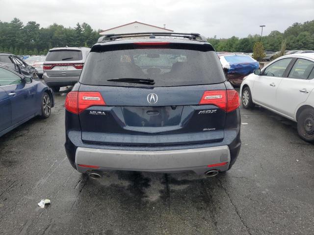 2HNYD28689H523314 - 2009 ACURA MDX TECHNOLOGY Azul foto 6
