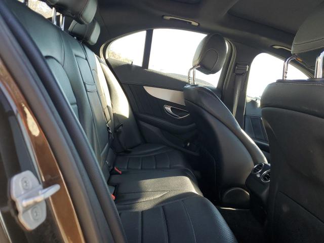 55SWF4KB6FU040851 - 2015 MERCEDES-BENZ C 300 4MATIC BROWN photo 10