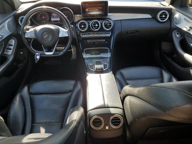 55SWF4KB6FU040851 - 2015 MERCEDES-BENZ C 300 4MATIC BROWN photo 8