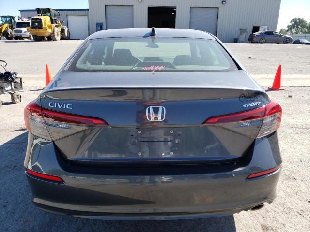 2HGFE2F51NH576372 - 2022 HONDA CIVIC SPORT 灰色 照片 6