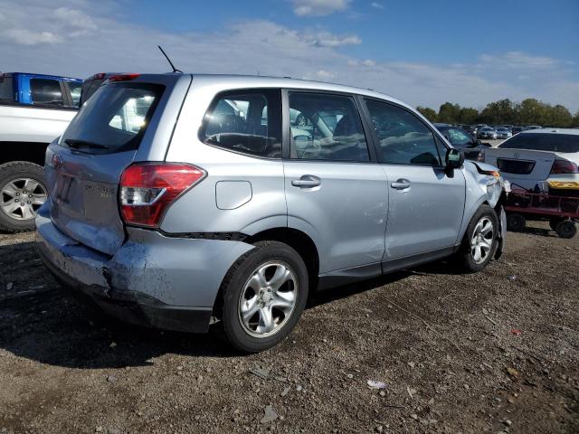 JF2SJAAC9FH537188 - 2015 SUBARU FORESTER 2.5I SILVER photo 3