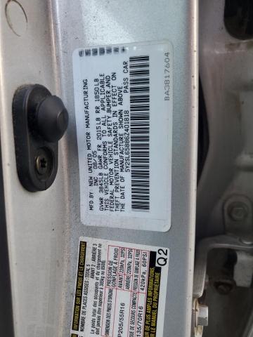 5Y2SL65886Z401818 - 2006 PONTIAC VIBE SILVER photo 13