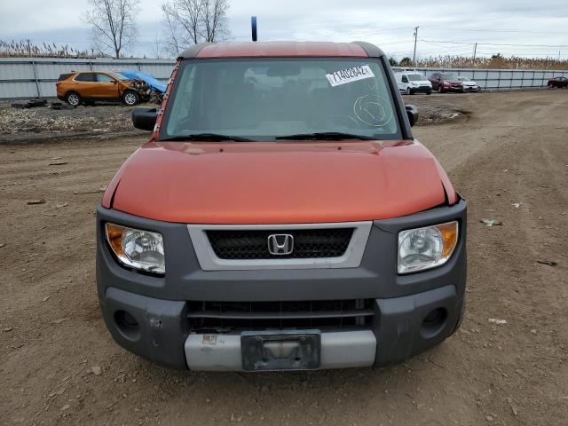 5J6YH28603L041984 - 2003 HONDA ELEMENT EX ORANGE photo 5