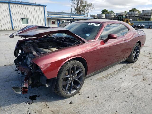 2C3CDZAG7KH618629 - 2019 DODGE CHALLENGER SXT RED photo 1