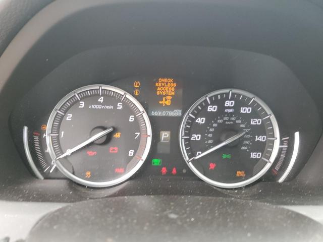 19UUB2F34GA009380 - 2016 ACURA TLX WHITE photo 9