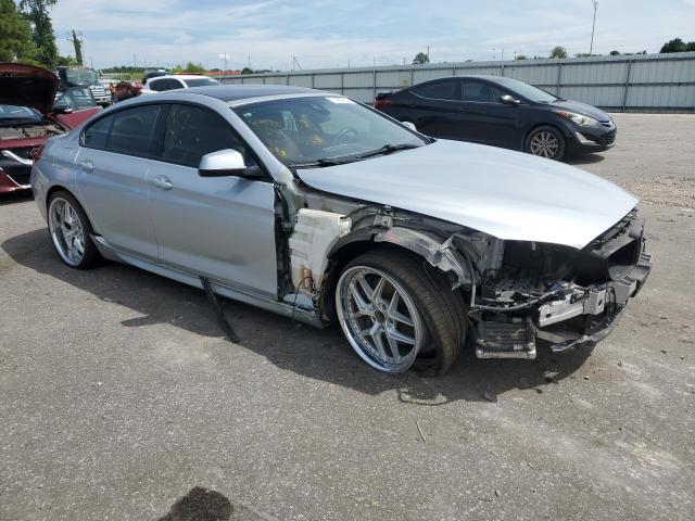 WBA6B2C58FGB99581 - 2015 BMW 650 I GRAN COUPE SILVER photo 4