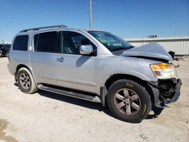 5N1BA0ND3BN615967 - 2011 NISSAN ARMADA SV SILVER photo 4