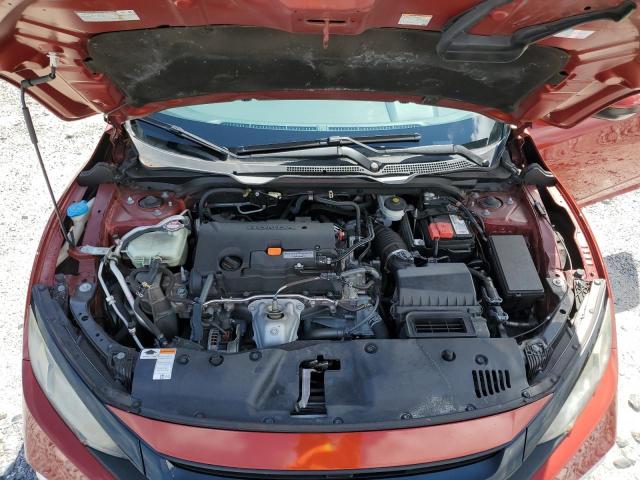 19XFC2F61KE003735 - 2019 HONDA CIVIC LX RED photo 11