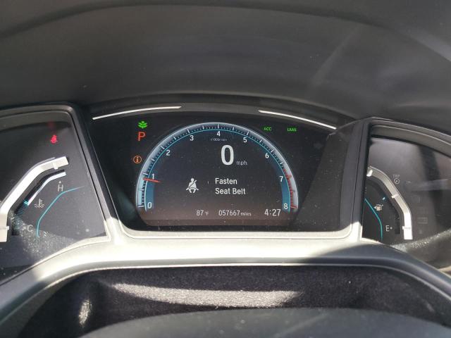 19XFC2F61KE003735 - 2019 HONDA CIVIC LX RED photo 9