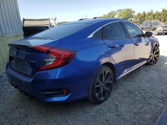 2HGFC2F80MH526044 - 2021 HONDA CIVIC SPORT 蓝色 照片 3