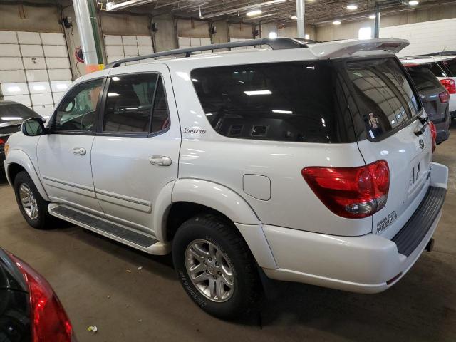 5TDBT48A86S261029 - 2006 TOYOTA SEQUOIA LIMITED WHITE photo 2