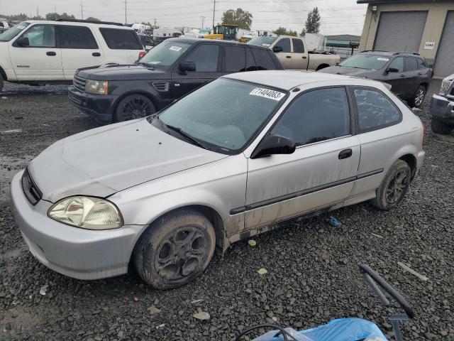 2HGEJ6326TH115755 - 1996 HONDA CIVIC CX SILVER photo 1