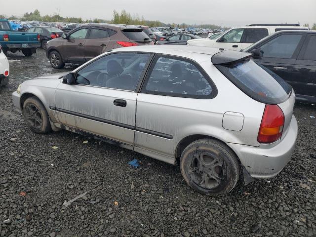 2HGEJ6326TH115755 - 1996 HONDA CIVIC CX SILVER photo 2