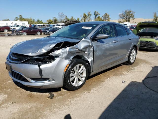 1C3CCCAB3GN185717 - 2016 CHRYSLER 200 LIMITED SILVER photo 1