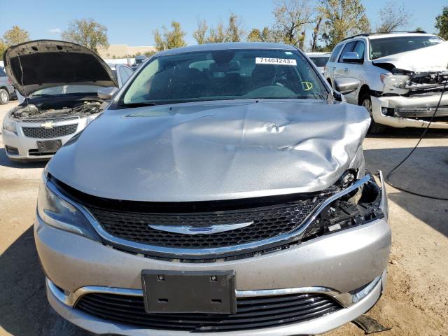 1C3CCCAB3GN185717 - 2016 CHRYSLER 200 LIMITED SILVER photo 5