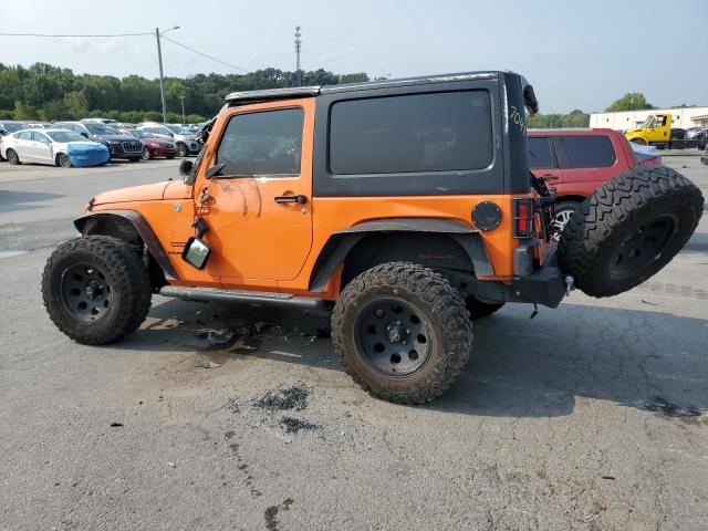 1C4AJWAGXCL187041 - 2012 JEEP WRANGLER SPORT 橙色 照片 2