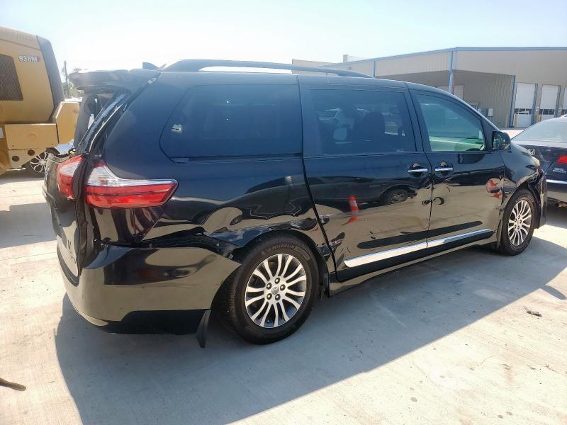 5TDYZ3DC0JS963610 - 2018 TOYOTA SIENNA XLE Schwarz Foto 3