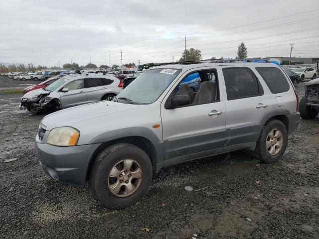 4F2YU08111KM17718 - 2001 MAZDA TRIBUTE LX SILVER photo 1