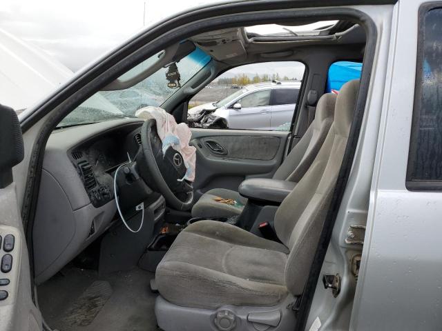 4F2YU08111KM17718 - 2001 MAZDA TRIBUTE LX SILVER photo 7