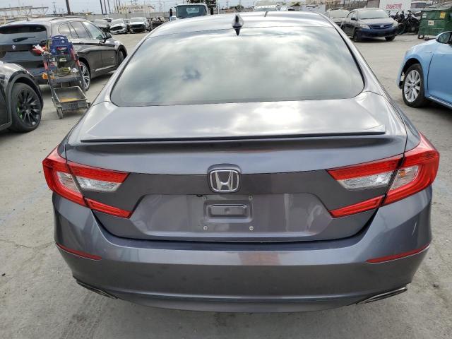 1HGCV1F35KA013668 - 2019 HONDA ACCORD SPORT GRAY photo 6