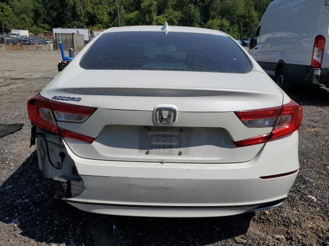 1HGCV1F52JA053321 - 2018 HONDA ACCORD EXL Beyaz fotoğraf 6