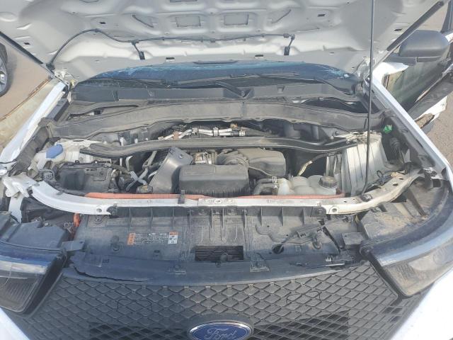 1FM5K8AW8LGC62969 - 2020 FORD EXPLORER POLICE INTERCEPTOR თეთრი ფოტო 12