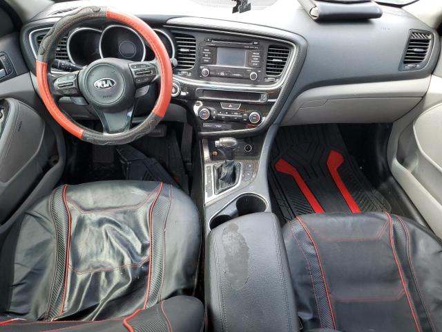 5XXGN4A72FG432809 - 2015 KIA OPTIMA EX BLACK photo 8