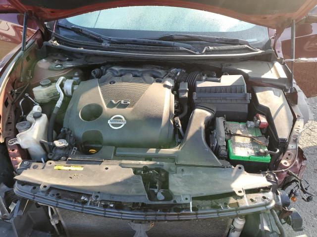 1N4AA5AP5DC810647 - 2013 NISSAN MAXIMA S 勃艮第红 照片 11
