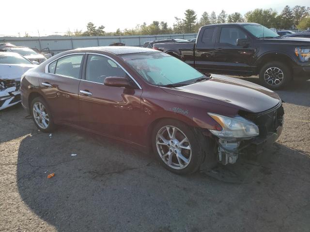 1N4AA5AP5DC810647 - 2013 NISSAN MAXIMA S 勃艮第红 照片 4