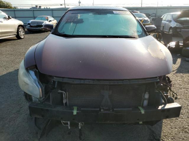 1N4AA5AP5DC810647 - 2013 NISSAN MAXIMA S 勃艮第红 照片 5