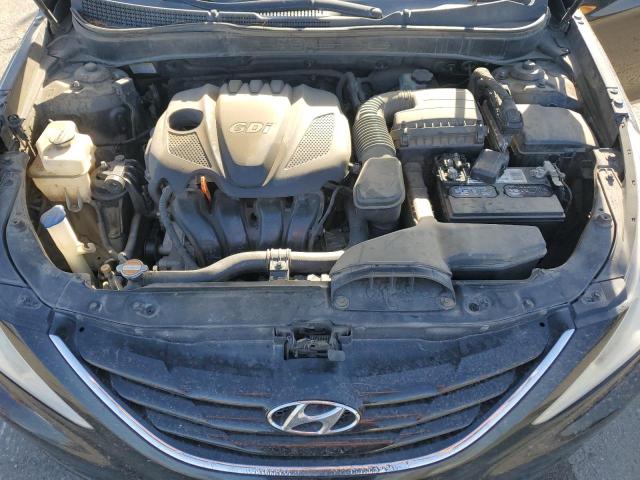 5NPEB4AC4CH314497 - 2012 HYUNDAI SONATA GLS BLACK photo 11