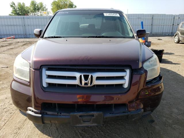 5FNYF28218B011394 - 2008 HONDA PILOT VP BURGUNDY photo 5