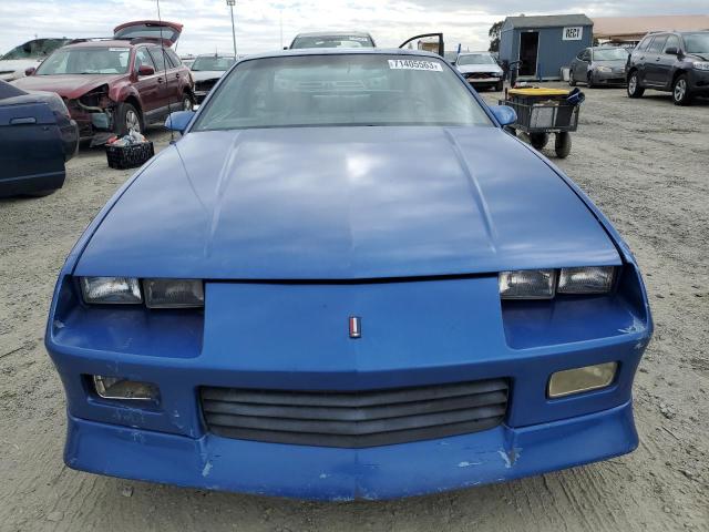 1G1FP23E1ML111405 - 1991 CHEVROLET CAMARO RS BLUE photo 5