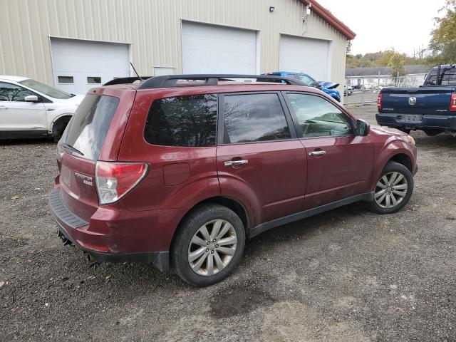 JF2SHAEC1DH415153 - 2013 SUBARU FORESTER LIMITED RED photo 3