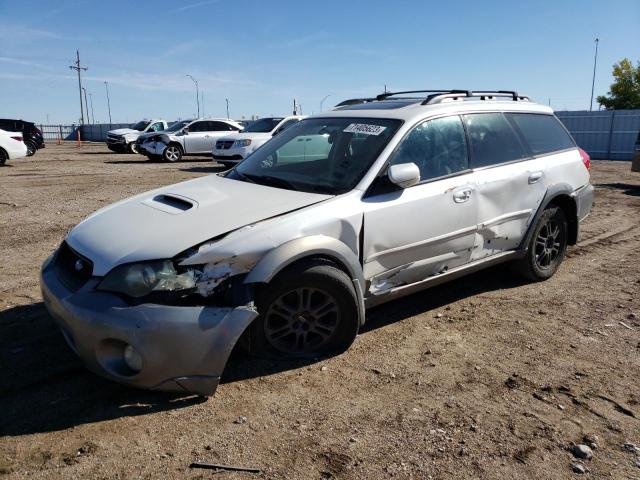 4S4BP67C954319707 - 2005 SUBARU LEGACY OUTBACK 2.5 XT LIMITED WHITE photo 1