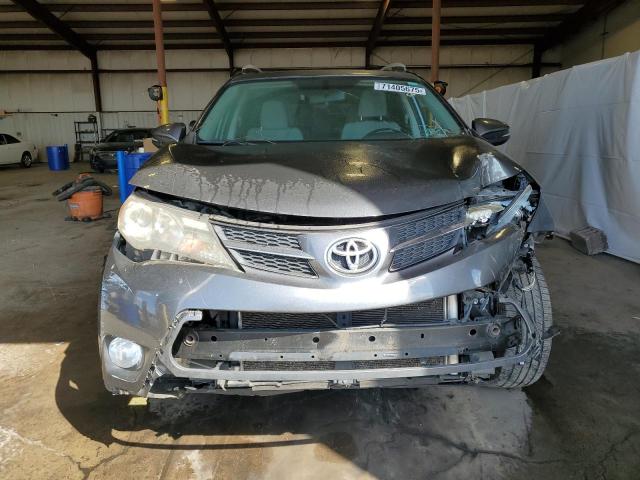 JTMRFREV2DD006783 - 2013 TOYOTA RAV4 XLE GRAY photo 5