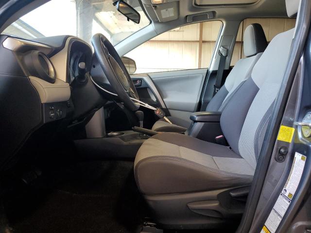 JTMRFREV2DD006783 - 2013 TOYOTA RAV4 XLE GRAY photo 7