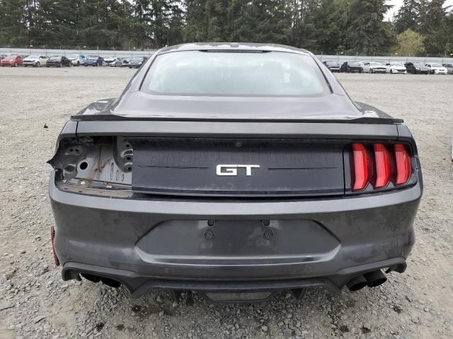 1FA6P8CF3K5169817 - 2019 FORD MUSTANG GT GRAY photo 6