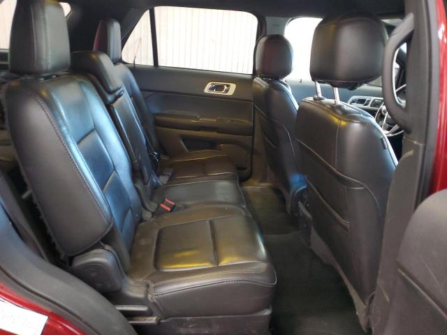 1FM5K8F89DGC02517 - 2013 FORD EXPLORER LIMITED RED photo 11