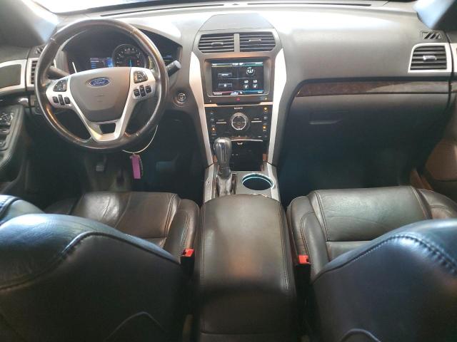 1FM5K8F89DGC02517 - 2013 FORD EXPLORER LIMITED RED photo 8