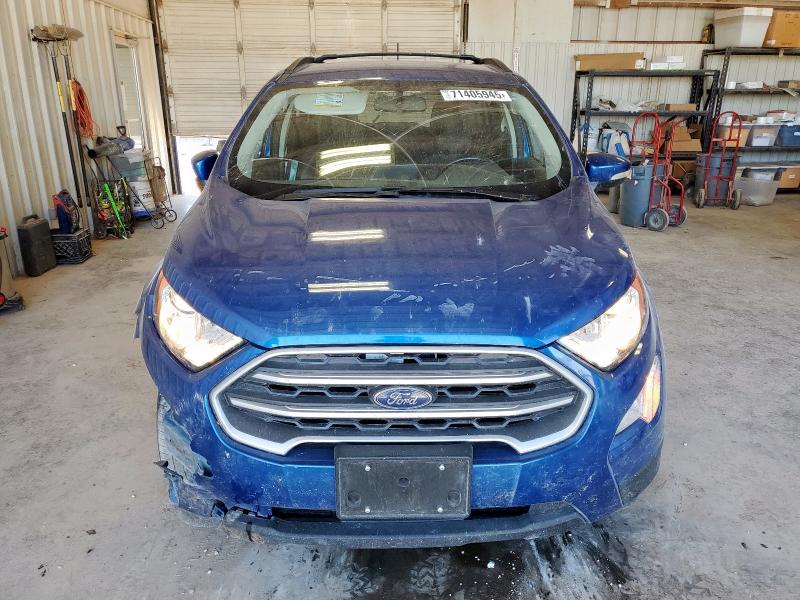 MAJ3S2GEXMC442511 - 2021 FORD ECOSPORT SE Mavi fotoğraf 5