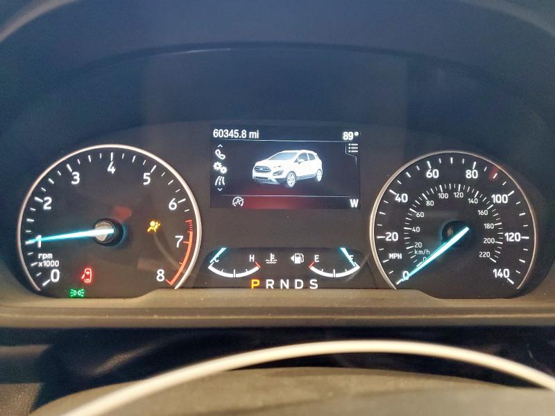 MAJ3S2GEXMC442511 - 2021 FORD ECOSPORT SE Mavi fotoğraf 9